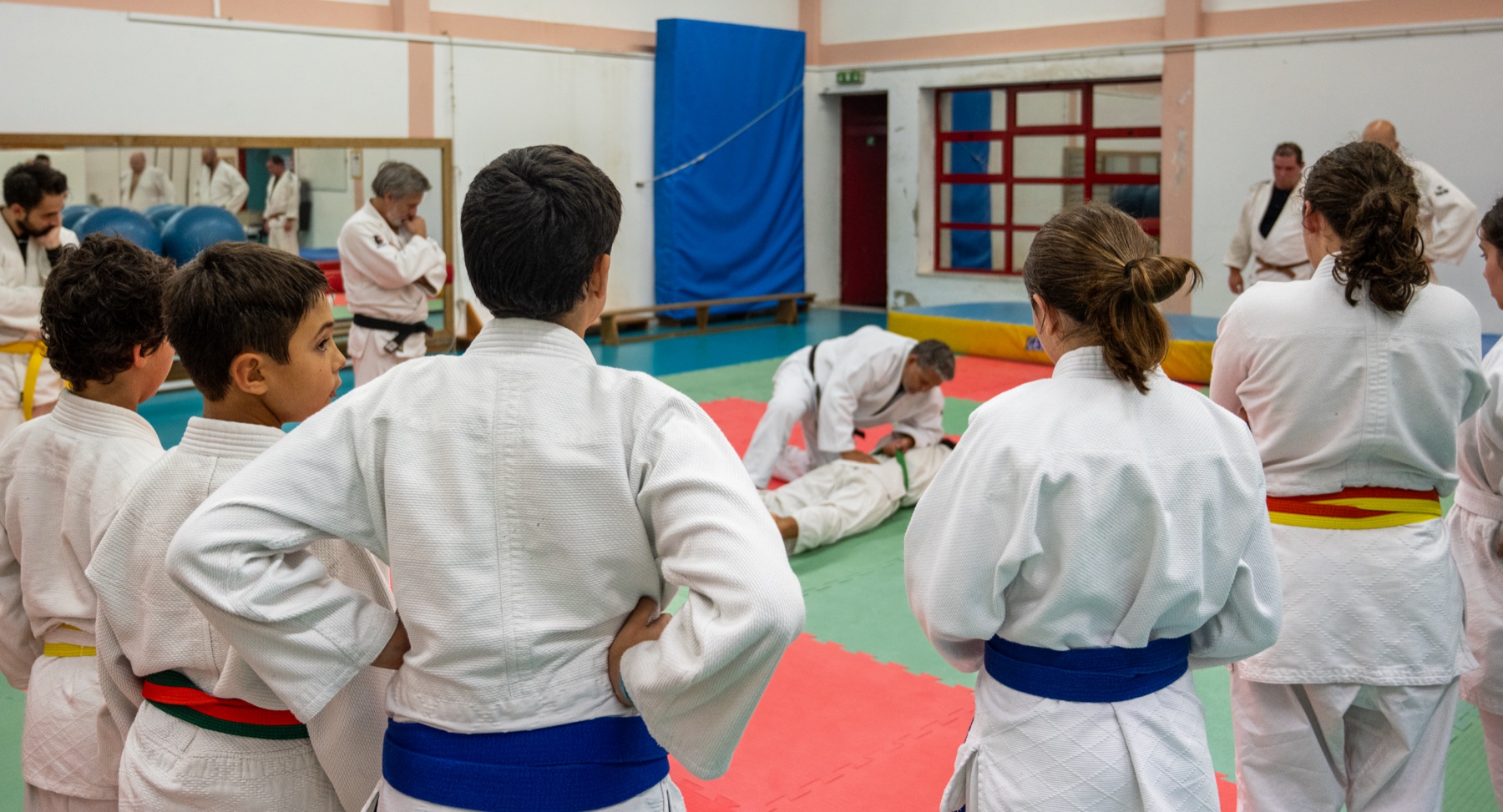 Aula no Clube de Judo 2009